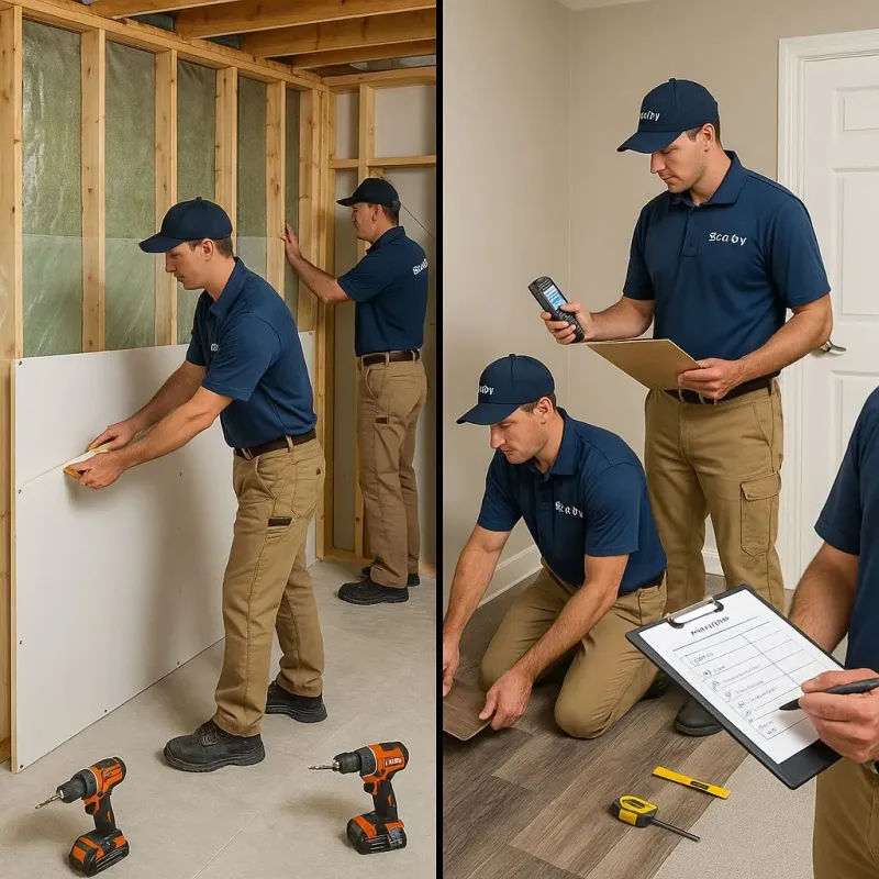 Repairs and Reconstruction process in Glenolden, PA
